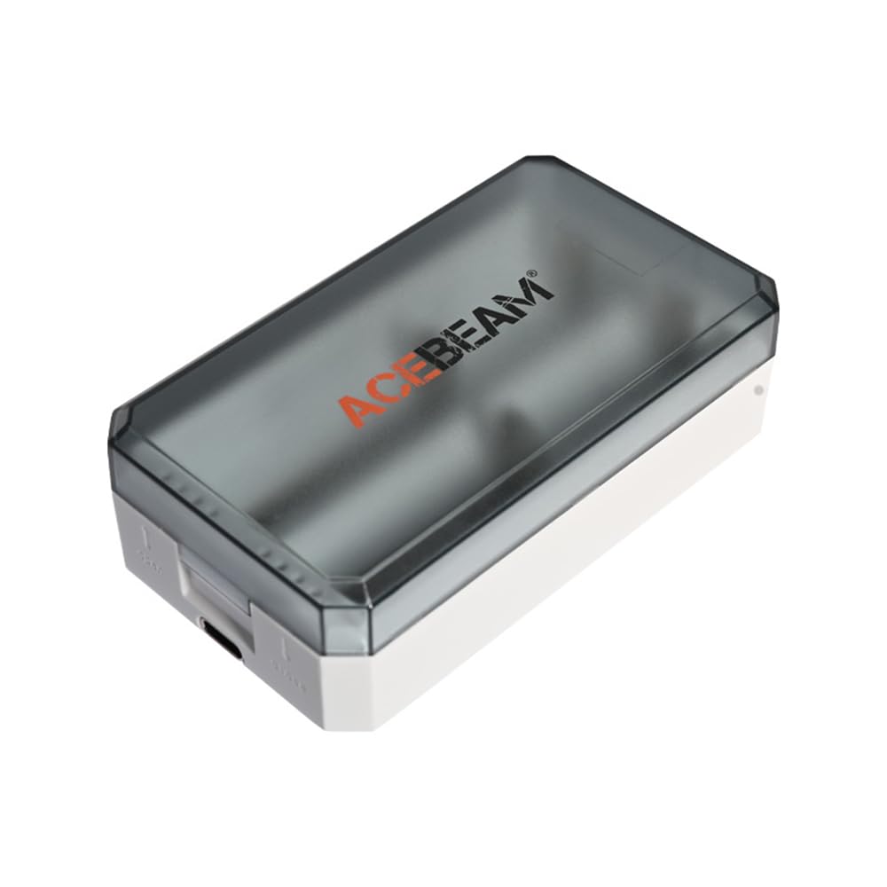 Amazon | ACEBEAM A2 電池ケース 収納・充電両用 リチウムイオン電池